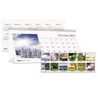 House of Doolittle Earthscapes Scenic Tent Calendar 12 Months January 2012 to December 2012, 8.5 x 4.25 Inch, Color Photo, Recycled (HOD3649)