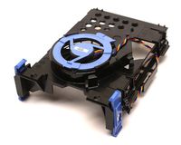 Genuine DELL Hard Drive Blower Fan Plus Hard Drive Bracket and Fan Caddy for OptiPlex 760 / 740 / 745 / 755 SFF & Dimension 5200c SFF Dell Part Numbers: NY290, TJ160, NH645, NJ793