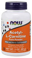 Acetyl-L Carnitine Pure Powder - 3 oz (85 Grams) by NOW