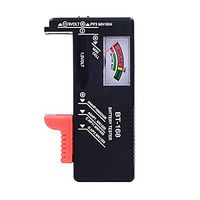 BT-168 AA/AAA/C/D/9V/1.5V Batteries Universal Button Cell Battery Colour Coded Meter Indicate Volt Tester Checker BT168
