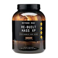 Beyond Raw Re-Built Mass XP, Chocolate, 11 Servings, Contains 880 Calories, 140g of Carbohydrates and 60g of Protein