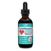 Natal Nourish Milk Supply Lactation and Breastfeeding Support - Advanced All-Natural Liquid for 2X Absorption - Fenugreek, Blessed Thistle, Anise Seed, Turmeric and More