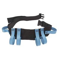 Asatechmed Utility Gait Belt with 6 Handles, Straps and Quick Release Buckle - Patient Transfer Belt for Elderly, Fall Risk, Rehabilitation - Ambulation Mobility Aid Wide Strap Gait Belt 54"