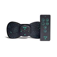 Klug Mini Massager S - EMS Massager for Back, Neck, Leg, Wrist, Foot | Wireless & 5 Massage Mode | Massager Body, Remote Controller, Basic Pad, Large Pad, USB Cable