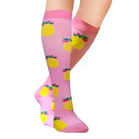 Compression Socks for Women & Men 20-30mmHg Best Knee High Stockings for Running Nurses Hiking Cycling Recovery