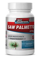 Saw Palmetto Pills - Saw Palmetto Berry Extract 320 MG for Prostate and Urinary Tract Health - Prostate Support Natures Design - 1 Bottle 30 softgels