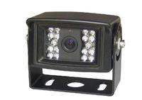 CCD Surface Mount Rear View Backup Camera with 120 DEGREE WIDE ANGLE View, NIGHT VISION 18 IR LEDS, Reverse/Forward Image, waterproof 4-pin Connector. by YanTech USA