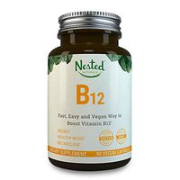 Vitamin B12 Vegan Supplement | 2500mcg Methylcobalamin | 90 Organic Chewable Tablets | Boost Energy + Supplement B 12 Deficiency in Men & Women | Methyl VIT B12 Vitamins