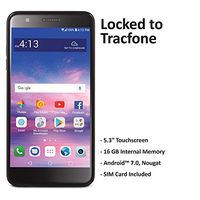 TracFone LG Premier Pro 4G LTE Prepaid Smartphone (Locked) - Black - 16GB - Sim Card Included - CDMA