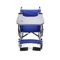 Wheelchair Lap Tray Table Accessories with Cup Holder Medical Portable Child Chair Universal Trays Desk Fit for Manual, Powered Or Electric Wheelchairs Suitable for 16-20 inch Wheelchairs