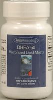 Nutricology/ Allergy Research Group Dhea 50mg - 60 tab