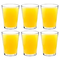 Rink Drink Plastic Tumblers/Hiballs Outdoor Glasses - Pack Of 6