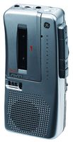 GE 35383 Micro Cassette Recorder with AVR/Batteries/and Tapes