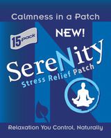 Ntrinsiq Works Serenity - Stress Relief Patch - Soothing, Calming & Relaxing - Made with Hops, Passion Flower & Valerian Root (90 Pack)