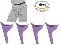 Hylzd Portable Camping Travel Female Urination Device Womens Standing Pee Funnel Purple (4)