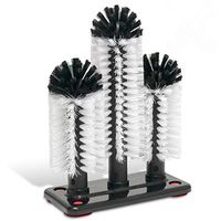 Brush Glass Washer Cleaner Scrubber for Cleaning Glass Drinking Cup Mug Bottle for Bar Pub Catering Restaurant Use