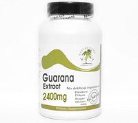 Guarana Extract 2400mg ~ 100 Capsules - No Additives ~ Naturetition Supplements