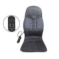 Woolala Massage Seat Cushion Vibration Kneading Muscle Relax Pain Relieve Massage Chair for Full Back, Waist, Hip, Thigh with Heat & Timer
