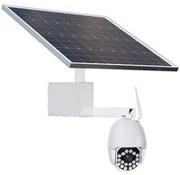 Solar 4G Camera 1080P 5 Times Optical Zoom Motion Sensor activates Built-in 4G SD Card IP66 Waterproof Night Vision up to 98 feet, Suitable for iOS, Android or PC, Supporting Solar Energy