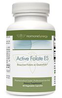 Active Folate ES | 5-MTHF | 10,000 mcg (10 mg) per Serving | 5-MTHF (as 5-methyltetrahydrofolate) | Bioactive Folate as Quatrefolic® | 60 Veg Caps
