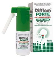 Difflam Forte Anti-inflammatory Throat Spray -Fast Relief 15 Ml 1tube
