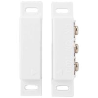 Security Alarm Sensors,Wired Door Window Magnetic Contact Alarm Burglar Security Safety System for Shop Store Garage