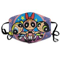 SSUJ7 Powerpuff Girls Purple Men Women Adjustable Earloop Mouth Guard Anti-Dust Washable Reusable Mouth Guard for Kids Teens Adults Anti Pollution,Anti-smog