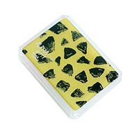 Stylish Contact Lens Case Portable Contact Lenses Containers with Mirror Yellow