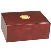Rio Cameo Mahogany Wood Cigar Humidor 70ct Cigars
