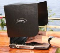Ultra-Lightweight Universal Laptop Sun Shade Visor Hood