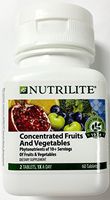 Nutrilite Concentrated Fruits and Vegetables 60 Tablets by Amway