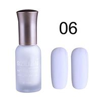 Nail Art Polish,Putars Fashion 12ml Matte Dull Nail Polish Fast Dry Long Lasting Nail Art Matte Nail Polish Gel (F)