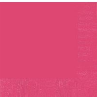 3 Ply Paper Dinner Napkins | 20ct (Bright Pink)