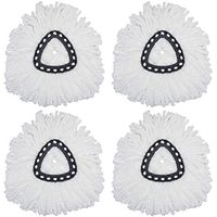 4 Packs Replacement Mop Head for O Cedar Mop Head Replacement Microfibers Mop Head Refill