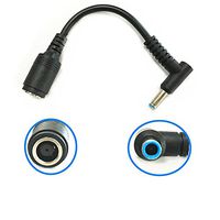 JHZL Ac Adapter Tip Connector Conventer for Hp Pavilion Envy Elitebook for Dell Latitude Inspiron XPS Precision for Asus Ideapad Charge Tip=4.5x3.0mm