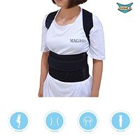 ZSZBACE Shoulder Support Back Brace for Women and Men- Improve Hunchback Posture Corrector Different Sizes for Old and Young- Thoracic Posture Brace- Upper Lower Back Support (L)