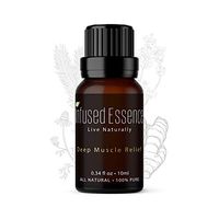 Infused Essence Deep Muscle Relief Essential Oil Blend. 100% Pure Therapeutic Grade Deep Muscle Relief Blend Oil 10ml. MADE in USA