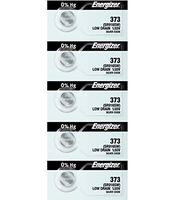 Energizer Battery 373(SR916SW) Silver Oxide 1.55V (5 Batteries Per Pack)