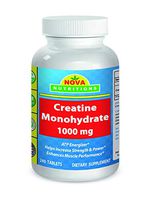 Nova Nutritions Creatine Monohydrate 1000 mg 240 Tablets