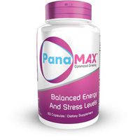 PanaMAX Capsules | 60 Count | Panax Ginseng + Schisandra Chinensis Extract | Supports Balanced Energy and Stress Levels