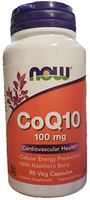 NOW Foods, CoQ10 100mg 90 VCAPS