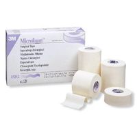 Elastic Foam Surgical Tape, 3 Inches X 5.5 Yards Roll Hypoallergenic No Latex, 4 ea