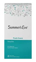Summer's Eve Douche | Fresh Scent | 4-4.5 oz Size | Pack of 6 | pH Balanced & Gynecologist Tested