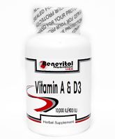 Vitamin A (Emulsified Dry) 10,000 IU 100 Capsules ~ Renevitol