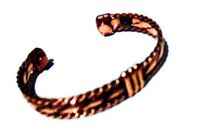 Copper Magnetic Bracelet Adjustable Cuff Pure Copper for Medicinal Purpose