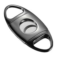 Visol Darth High Polish Gunmetal Cigar Cutter