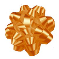 Premium Confetti Gift Wrap Bows, 4" (5 Pack, Antique Gold)