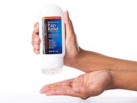 Pain Relief Gel - 4oz. Natural Pain Reliever for Muscle Joint and Back Pain, Tendon and Lower Back Ache - Cooling Topical Analgesic for Arthritis - Ointment Arnica Gel with Menthol & MSM by FLEXXSONIC