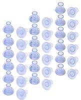PAMASE 18 Pairs 3 Sizes Grass High Heel Protectors for Walking on Grass and Uneven Floor, Clear Heel Sink Stoppers for Women Wedding Shoes