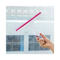 Shower Squeegees, Stainless Steel Window Squeegee for Bathroom Car Mirror Wiper Window Glass Cleaning